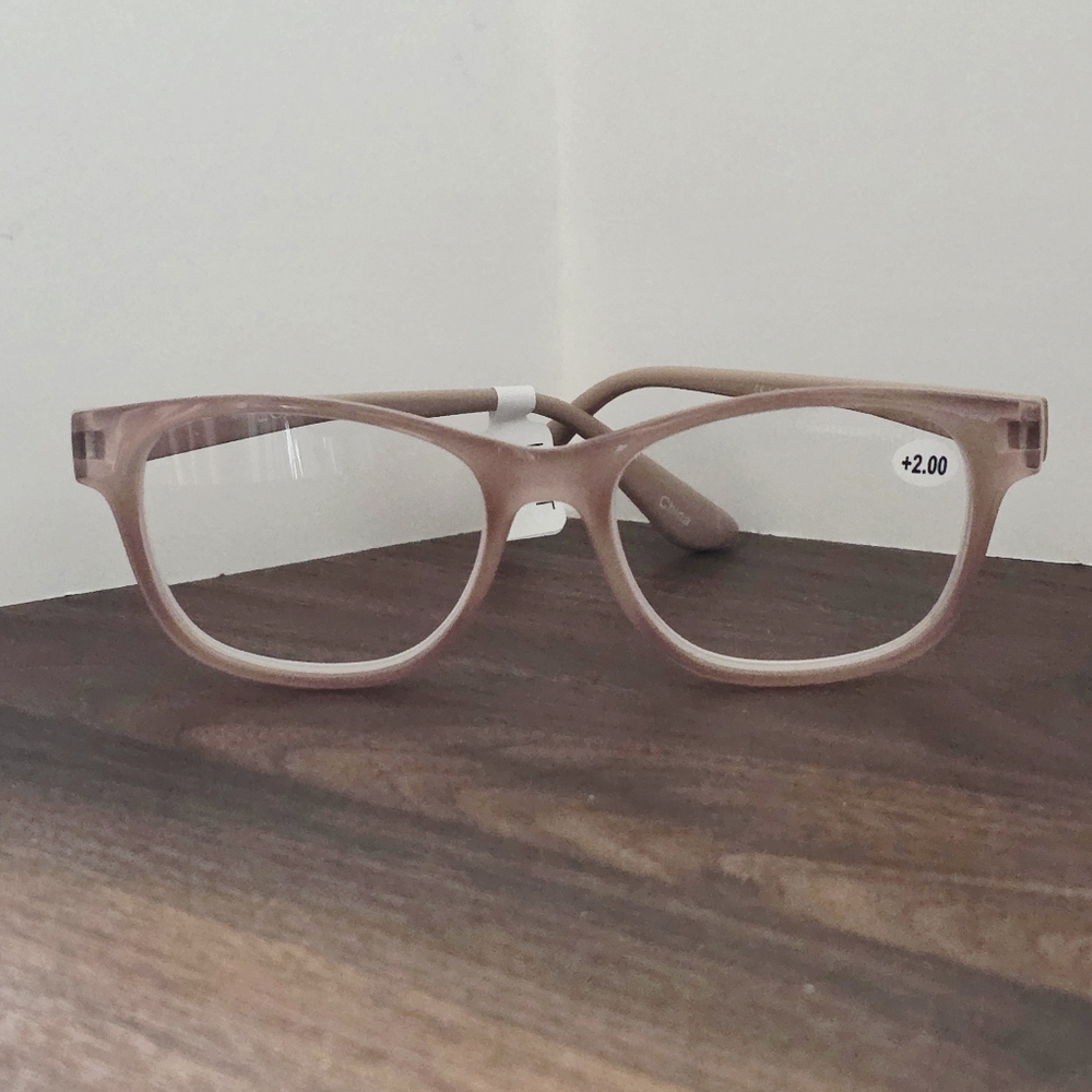 LOFT Crystal Finish Reading Glasses 2.0 Soft Blush - Picture 3 of 8